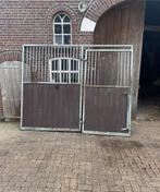 Stalwanden 4x voorwand 3x tussenwand, Dieren en Toebehoren, Stalling en Weidegang, 4 paarden of pony's of meer