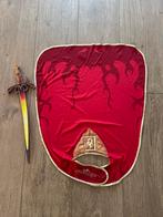 Efteling Raveleijn  rode cape Thomas met zwaard, Ophalen, Gebruikt, Kleding