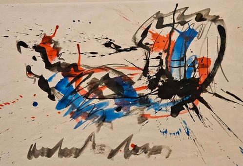 Anton Heyboer Oerkip op geschept papier (1924-2005), Antiek en Kunst, Kunst | Schilderijen | Modern, Ophalen of Verzenden