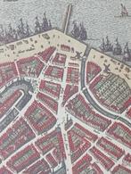 Prent Hoorn Kaart Blaeu cartograaf, Boeken, Atlassen en Landkaarten, Verzenden, Gelezen, 1800 tot 2000, Landkaart