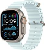 Apple Watch Ocean band ice blue natural titanium | 45 MM, Bandje, Apple Watch ⌚️, ., Nieuw