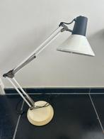 Massive architecten lamp bureaulamp vintage wit retro, Ophalen of Verzenden, Zo goed als nieuw, Minder dan 50 cm
