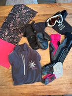 Ski set: Fleece, nekwarmer, sokken, wanten, skibril, Kinderen en Baby's, Kinderkleding | Maat 170, Ophalen of Verzenden, Gebruikt
