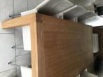 Eetkamerstoelen en tafel, Huis en Inrichting, Tafels | Eettafels, Ophalen, Gebruikt, Eikenhout, 200 cm of meer