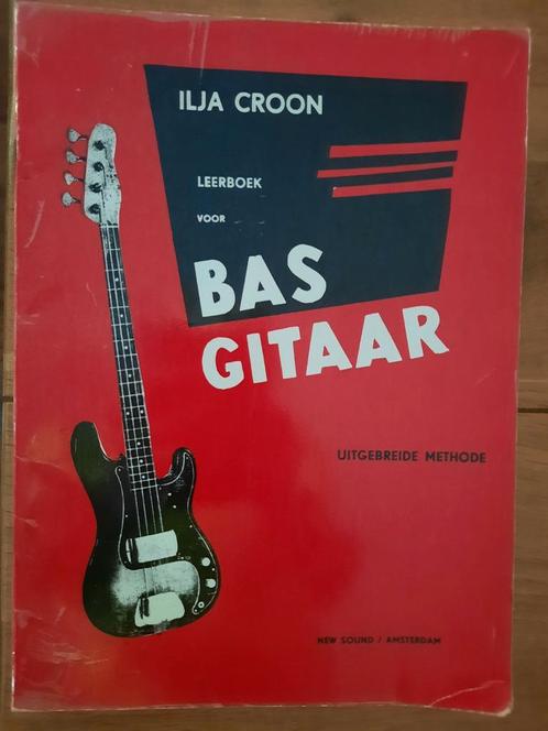 basgitaar-leerboek voor bas gitaar ilja Croon-lesboek, Muziek en Instrumenten, Bladmuziek, Gebruikt, Les of Cursus, Gitaar, Ophalen of Verzenden