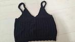 Zwarte top. M, Maat 38/40 (M), H&M, Zwart, Ophalen of Verzenden