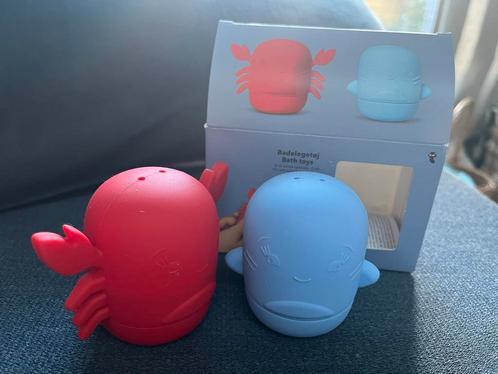 Flying tiger Nieuwe Badspeeltjes Set - Krab & Walvis, Kinderen en Baby's, Speelgoed | Badspeelgoed, Nieuw, Ophalen of Verzenden