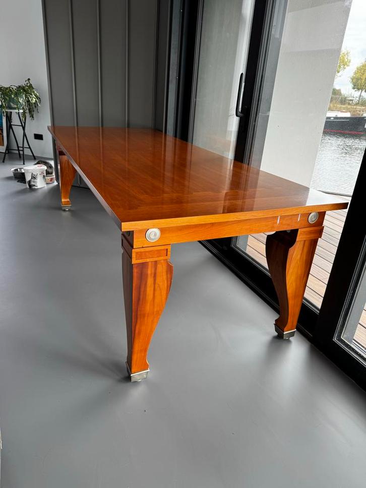 Giorgetti Eettafel - Stijlvol Design, Huis en Inrichting, Tafels | Eettafels, Gebruikt, 100 tot 150 cm, 200 cm of meer, Vijf personen of meer