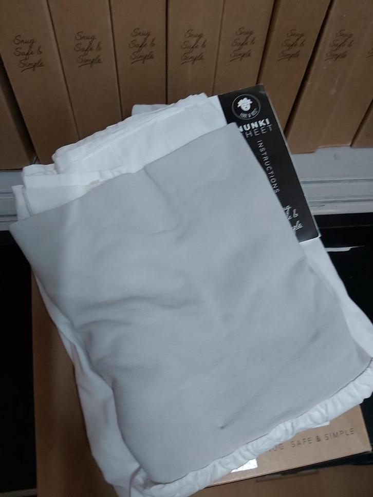 NUNKI laken, Kinderen en Baby's, Dekens, Slaapzakjes en Inbakerproducten, Zo goed als nieuw, Overige typen, 85 tot 100 cm, Ophalen of Verzenden