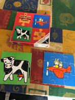 2 Dick Burna interlocking Puzzles * Vintage*, Ophalen of Verzenden, Minder dan 10 stukjes, Gebruikt, 2 tot 4 jaar