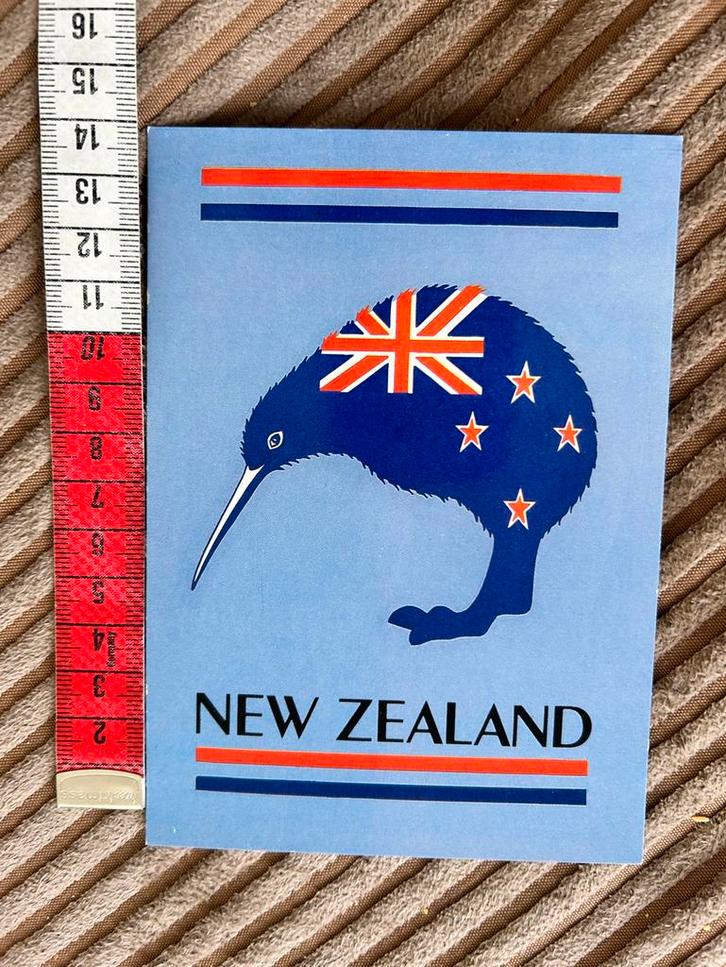 1085. Kaart Bew Zealand Kiwi, Verzamelen, Ansichtkaarten | Themakaarten, Ongelopen, Ophalen of Verzenden