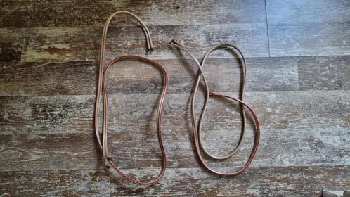Luidsprekerkabel 6mm2 OFC koper 1,40m, Audio, Tv en Foto, Audiokabels en Televisiekabels, Zo goed als nieuw, Luidsprekerkabel