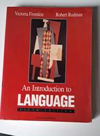 An introduction to language - Fromkin & Rodman, Gelezen, Ophalen of Verzenden, HBO, Alpha