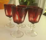 Vintage borrelglazen, Antiek en Kunst, Antiek | Glas en Kristal, Ophalen of Verzenden