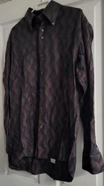 Prachtig overhemd van Dimaggio, maat 42, Dimaggio, Bruin, Ophalen of Verzenden, Zo goed als nieuw