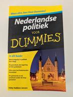 Eddy Habben Jansen - Nederlandse politiek voor Dummies, Eddy Habben Jansen, Ophalen of Verzenden, Zo goed als nieuw, Politiek en Staatkunde