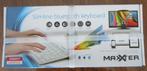 Maxxter Slimline Bluetooth Toetsenbord – QWERTY, Universeel, Multimediatoetsen, Nieuw, Ophalen of Verzenden, Draadloos