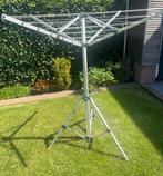 Aluminium Droogmolen met voet z.g.a.n., Tuin en Terras, Ophalen of Verzenden, Zo goed als nieuw, Droogmolen