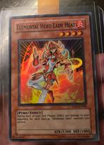 Yu-Gi-Oh! Elemental HERO Lady Heat PP02-EN008 !, Hobby en Vrije tijd, Verzamelkaartspellen | Yu-gi-Oh!, Foil, Gebruikt, Ophalen of Verzenden