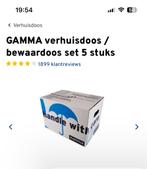 Verhuisdozen, Eén persoon, Cadeaubon, Overige typen