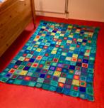 Gehaakte sprei, Granny Squares, handgemaakt, gehaakt, Huis en Inrichting, Woonaccessoires | Plaids en Woondekens, Ophalen of Verzenden