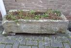 Antieke trog arduin voedertrog plantenbak, Ophalen, Steen, Gebruikt, 100 cm of meer