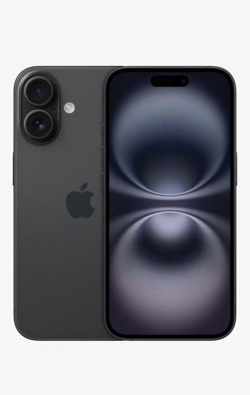 Apple iPhone 16 - 128GB - Zwart Geseald, Computers en Software, Apple iPads, Nieuw, Overige modellen, 128 GB, Ophalen of Verzenden