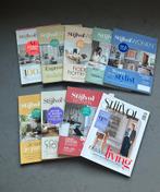 9x Stijlvol wonen woontijdschriften, Ophalen of Verzenden, Zo goed als nieuw, Overige typen