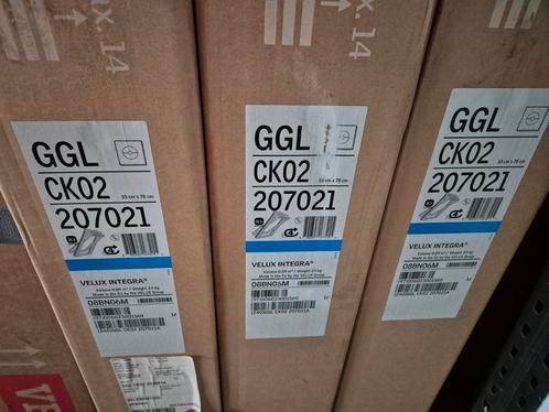 3 stuks Velux dakramen 55x78 / GGL CK02 207021, Doe-het-zelf en Verbouw, Glas en Ramen, Dakraam, 80 tot 120 cm, Dubbelglas, Ophalen