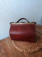 Brocante oude leren dokterstas, Ophalen of Verzenden