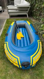 Intex opblaasbare roeiboot, Watersport en Boten, Kano's, Ophalen, Zo goed als nieuw, Twee personen, Overige typen