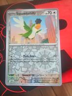 Pokémon kaart - Destined Rivals - Squawkabilly 160/182 rever, Ophalen of Verzenden, Nieuw, Losse kaart, Foil