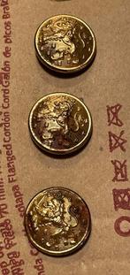 Vuur vergulde landmacht knopen, Ophalen of Verzenden, Landmacht, Nederland