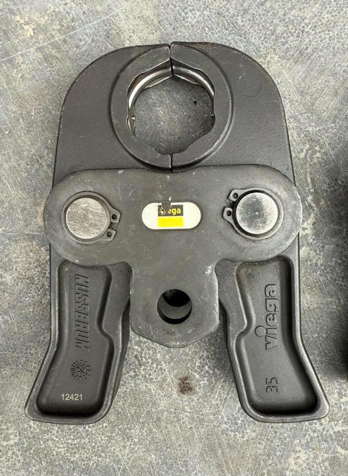 Viega persbek 35 mm voor grote tang, Doe-het-zelf en Verbouw, Gereedschap | Machine-onderdelen en Toebehoren, Zo goed als nieuw