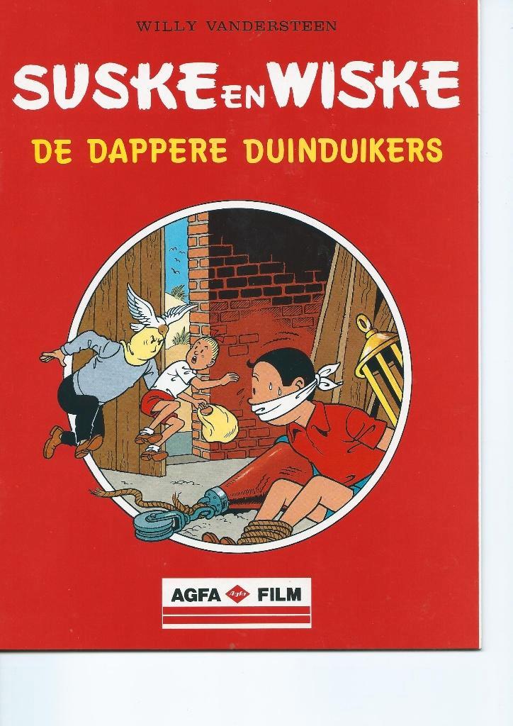 Suske en Wiske. De Dappere Duinduikers. Reclame Agfa, Boeken, Stripboeken, Zo goed als nieuw, Eén stripboek, Ophalen of Verzenden