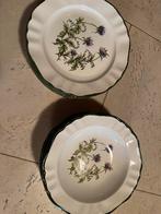 16 Borden met bloemmotief - Pagnossin Treviso Italy, Ophalen, Gebruikt, Bord(en), Overige stijlen