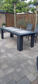 Tuintafel van steigerhout, Ophalen, Gebruikt, Rechthoekig, Hout