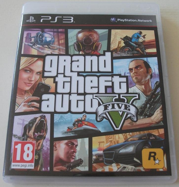 PS3 Game *** GRAND THEFT AUTO V *** Los Santos, Spelcomputers en Games, Games | Sony PlayStation 3, Zo goed als nieuw, Avontuur en Actie