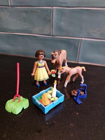 PLAYMOBIL Spirit Pru met paard en veulen - 70122 beschikbaar voor biedingen