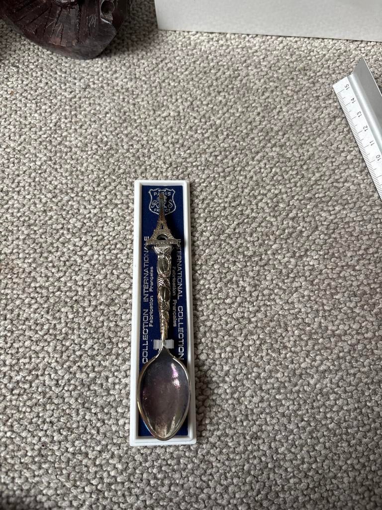 Vintage Parijs Souvenir Lepel - Eiffeltoren, Ophalen