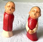 Vintage Gips Beeldjes Zingende Kinderen, Antiek en Kunst, Ophalen of Verzenden