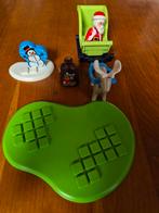 Kerstman rendier en arreslee sneeuwpop en zak cadeautjes, Kinderen en Baby's, Speelgoed | Playmobil, Ophalen, Zo goed als nieuw