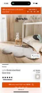 Grijs vloerkleed babykamer - Middelhoge pol, Ophalen, Nieuw