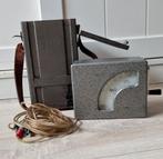 Museumstuk- Antieke Voltmeter in originele opbergkist metaal, Ophalen of Verzenden, Gebruikt, Elektriciteit