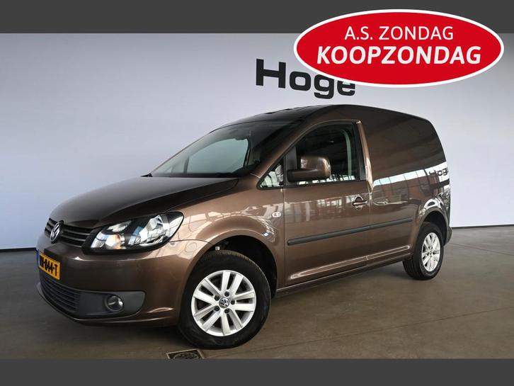 Volkswagen Caddy 1.6 TDI Automaat Airco Navigatie Goed Onder, Auto's, Bestelauto's, Bedrijf, Te koop, ABS, Airconditioning, Alarm