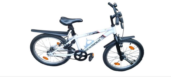 Mountainbike 20 inch compleet+ slot, bel, lamp en spatborden, Fietsen en Brommers, Fietsen | Jongens, Gebruikt, 20 inch, Handrem