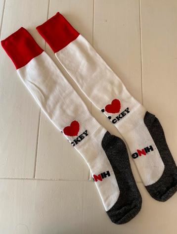 Rood witte hockey sokken I Love Hockey Hingly (maat 41-44) beschikbaar voor biedingen