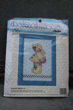 Compleet borduurpakket Bucilla Slicker bear, Hobby en Vrije tijd, Borduren en Borduurmachines, Ophalen of Verzenden, Nieuw, Handborduren