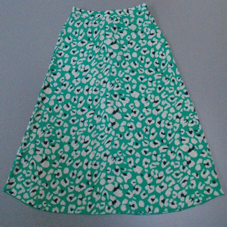 JDY groene dierenprint maxirok maat 34/XS, Kleding | Dames, Rokken, Gedragen, Maat 34 (XS) of kleiner, Groen, Onder de knie, Verzenden