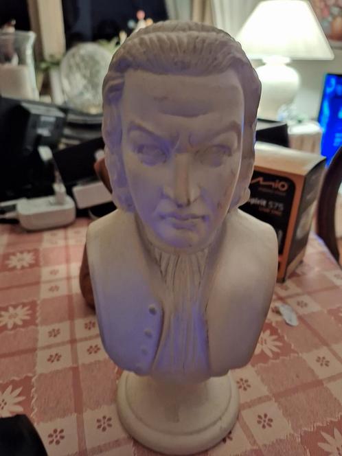 Bach Keramiek Beeld Buste, Antiek en Kunst, Kunst | Beelden en Houtsnijwerken, Verzenden